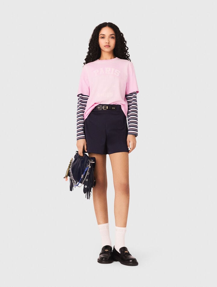 Nautical print T-shirt