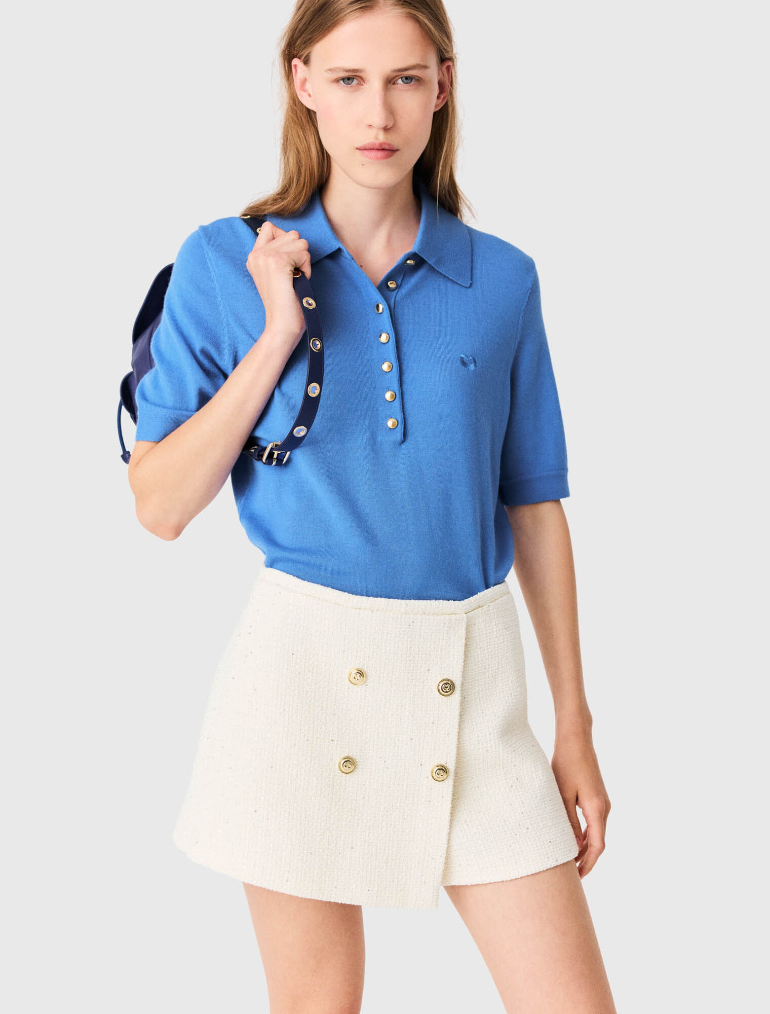 Tweed skort