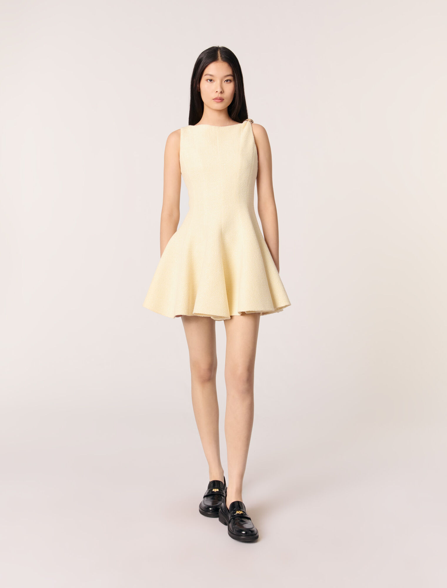 Short tweed dress