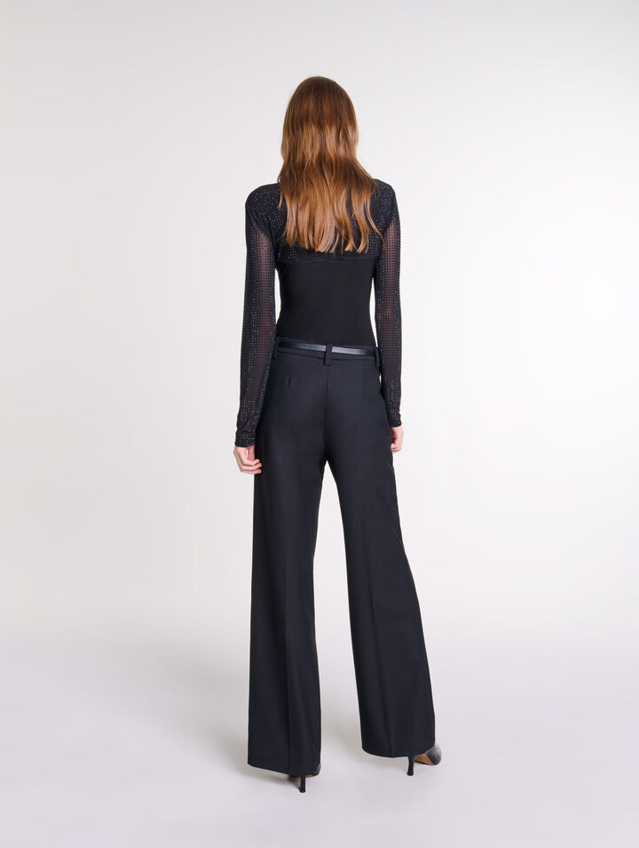 Rhinestone bodysuit