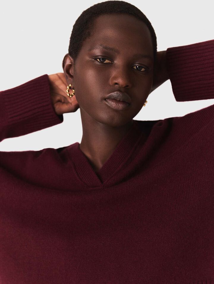 Sphere hoop earrings