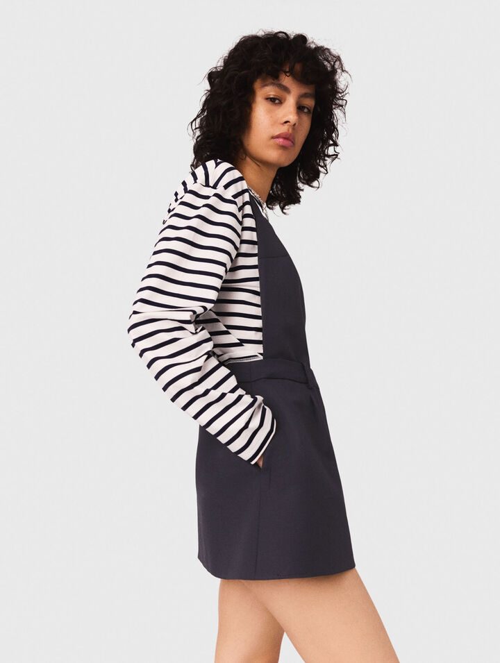 Pinafore strap dress