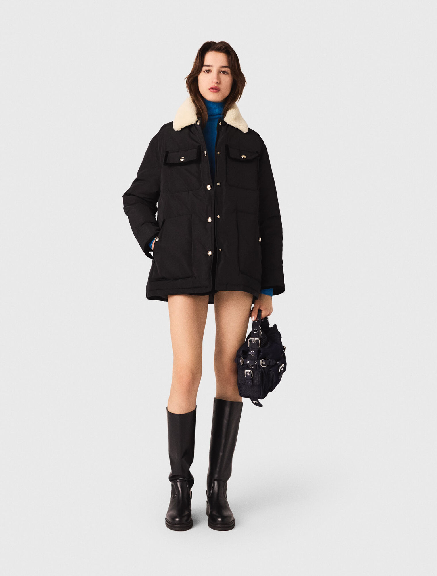 Quilted parka