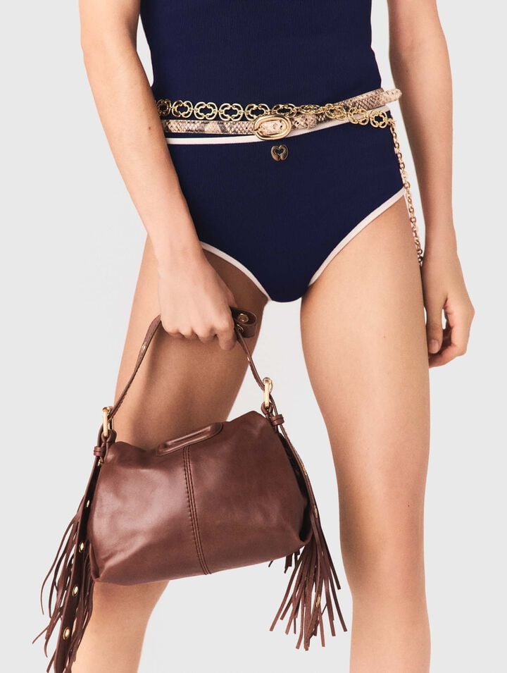 Miss M mini bag in vintage leather