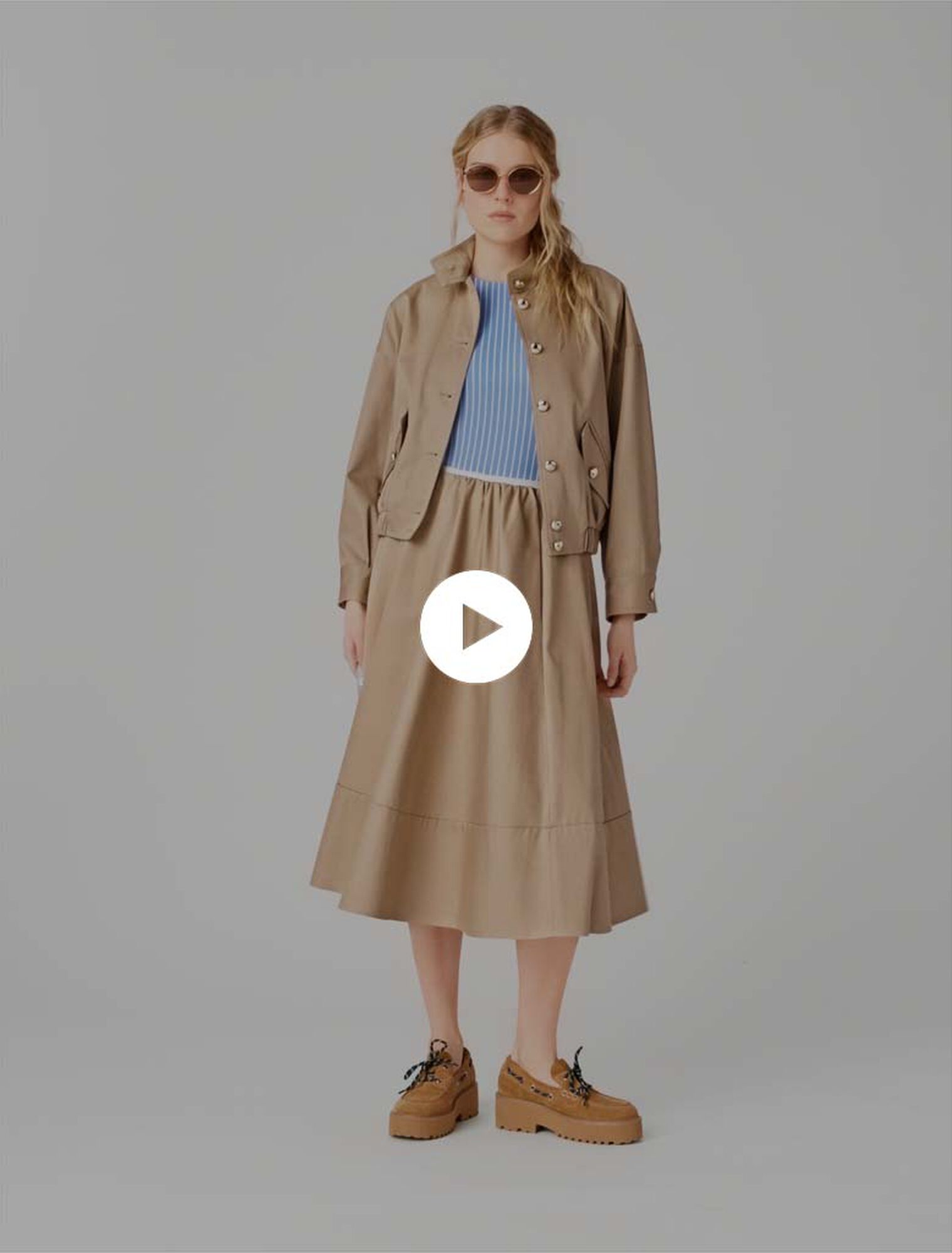 Cotton bomber jacket