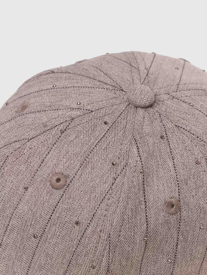 Printed cotton hat
