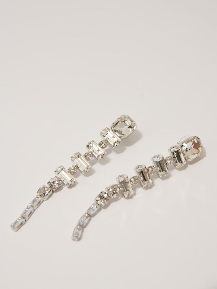 Cascade diamanté earrings