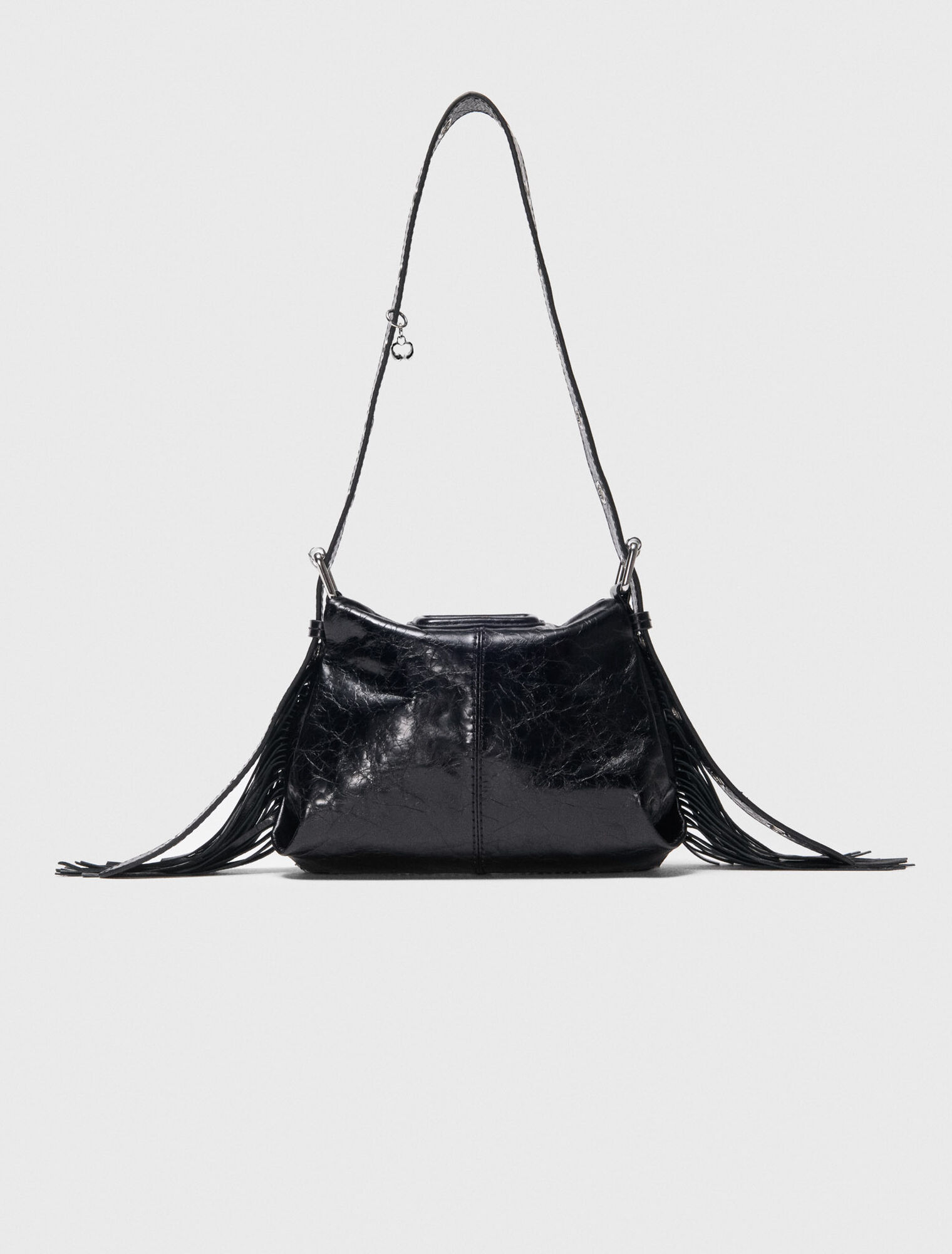 Miss M mini cracked leather bag