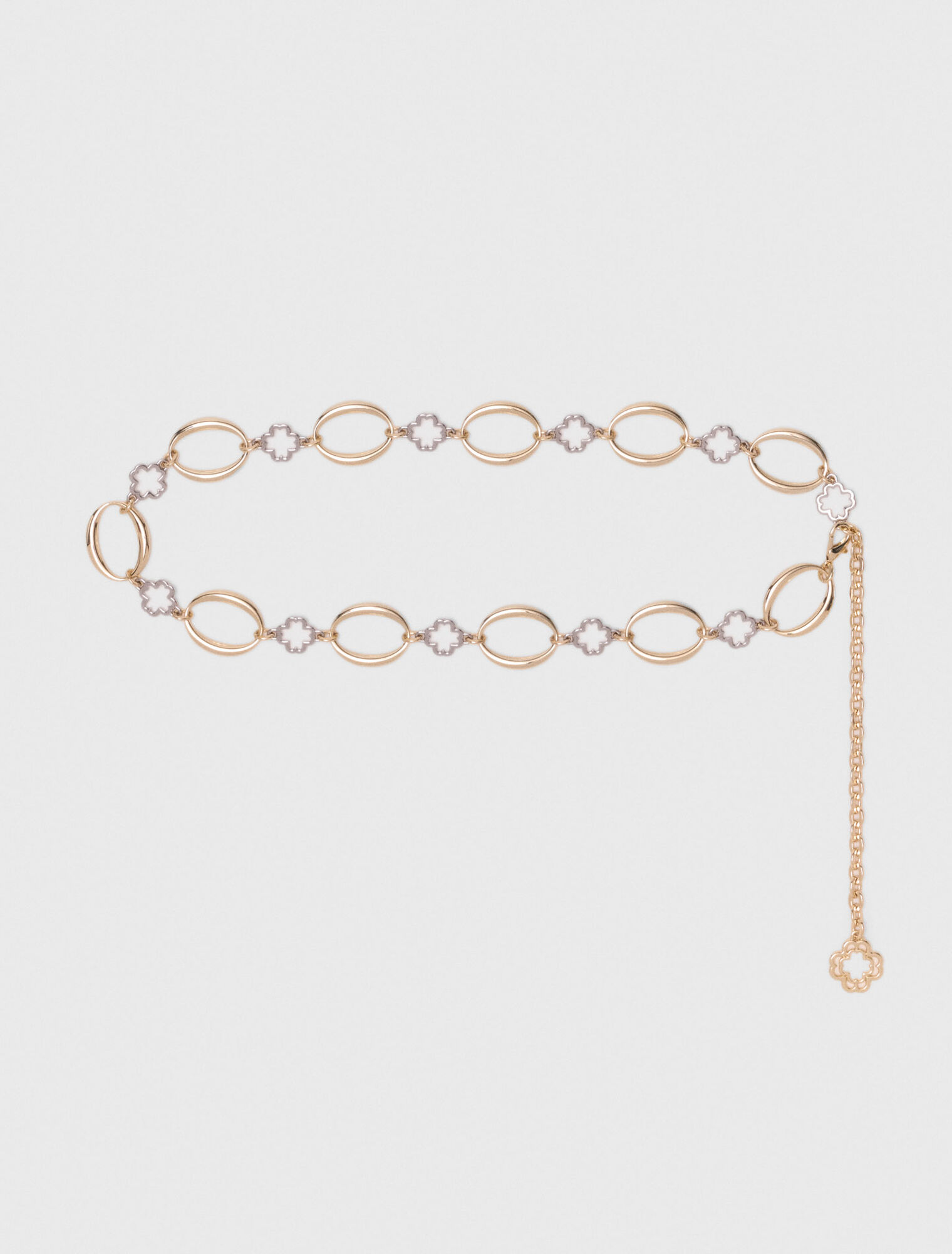 Clover link jewellery belt