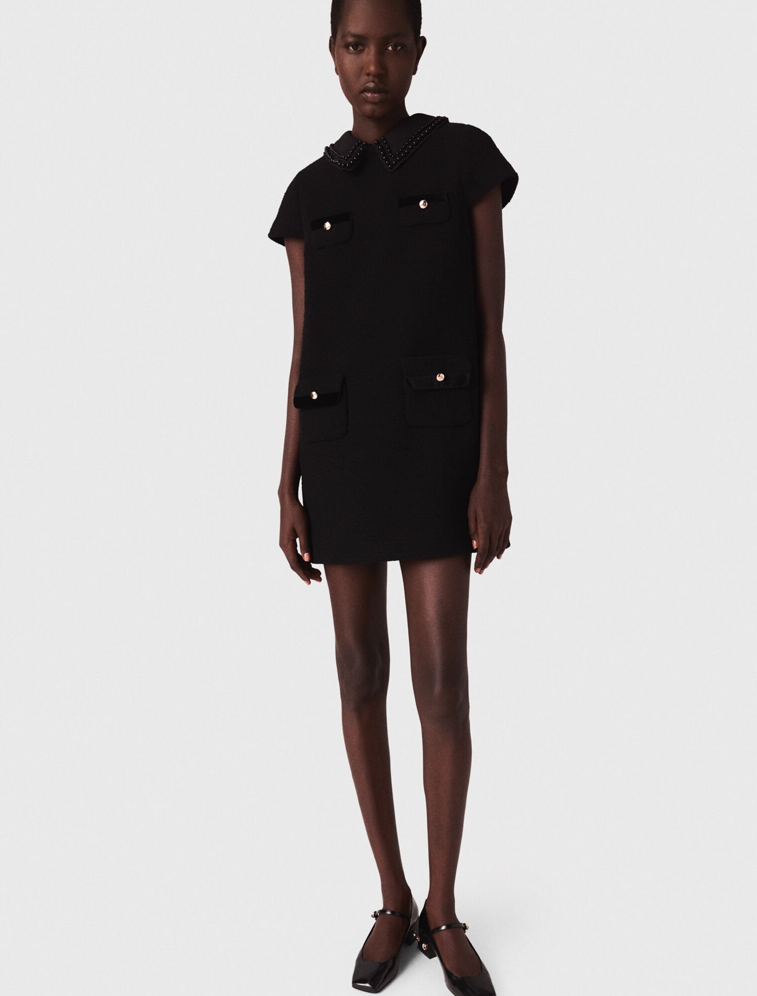 Short tweed dress