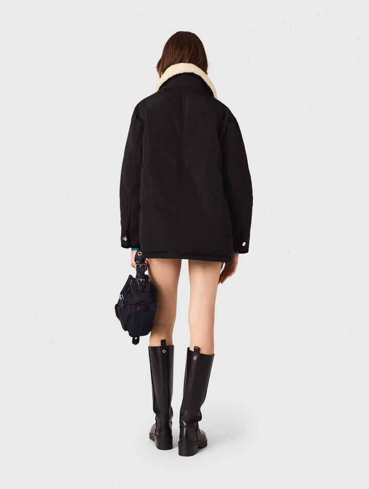 Quilted parka