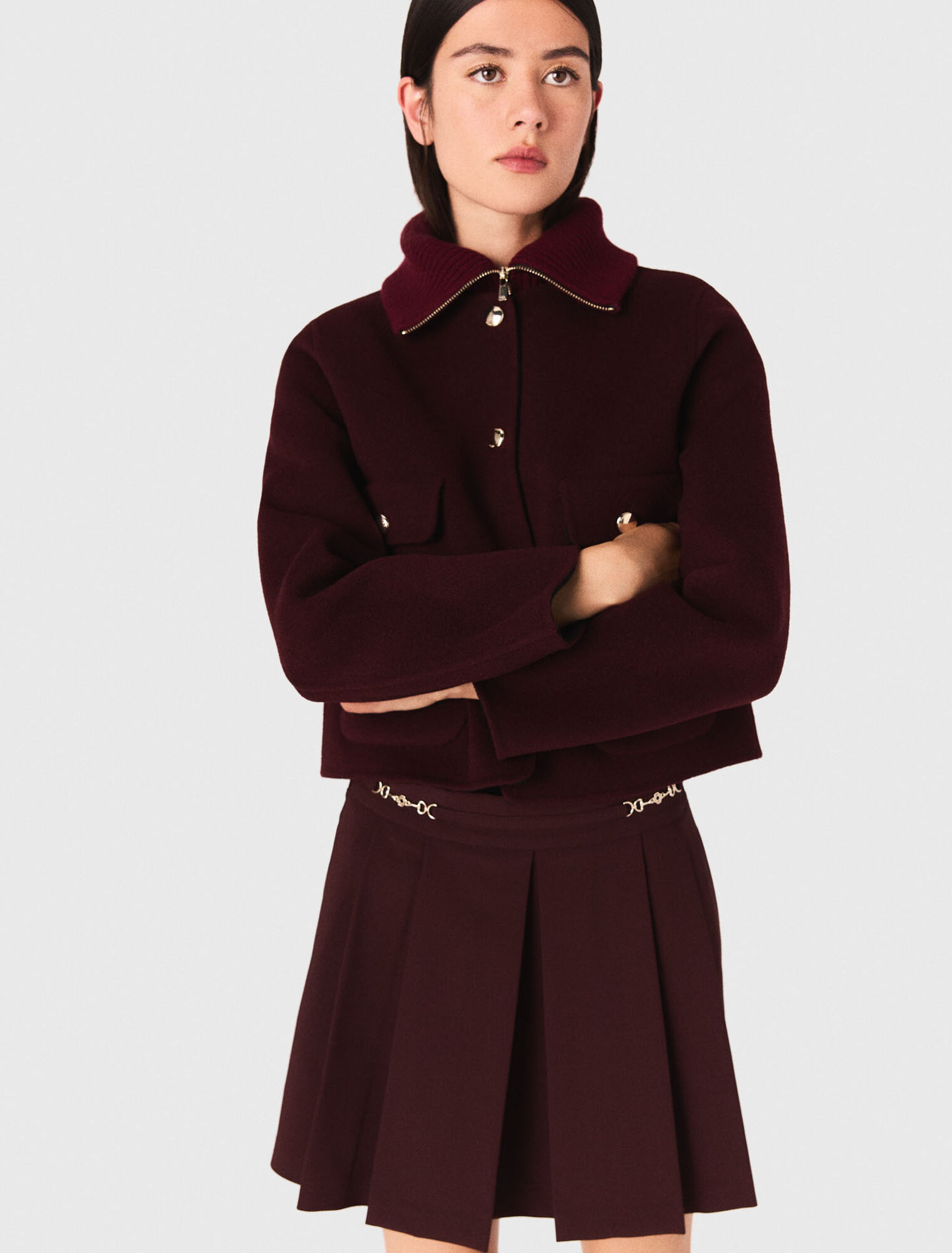 Reversible double-faced jacket