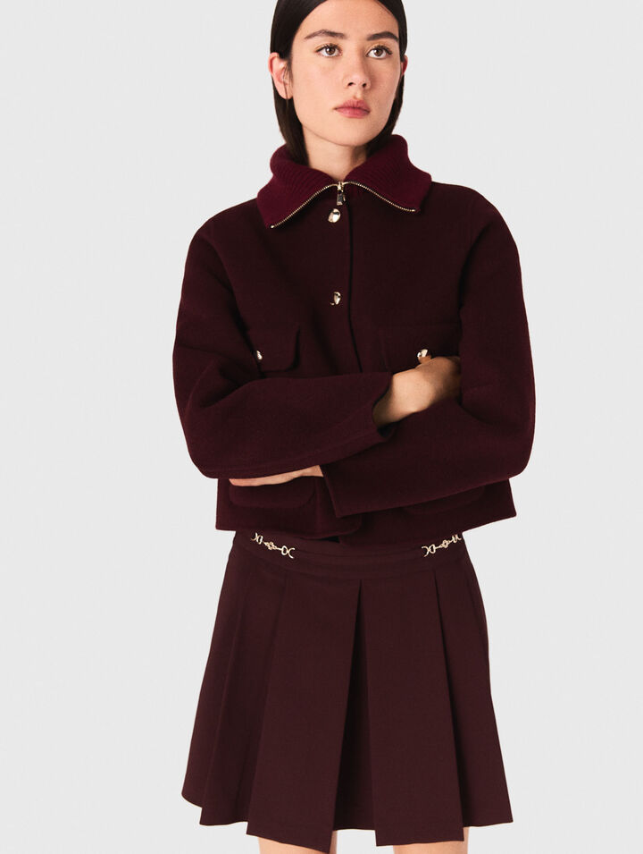 Reversible double-faced jacket