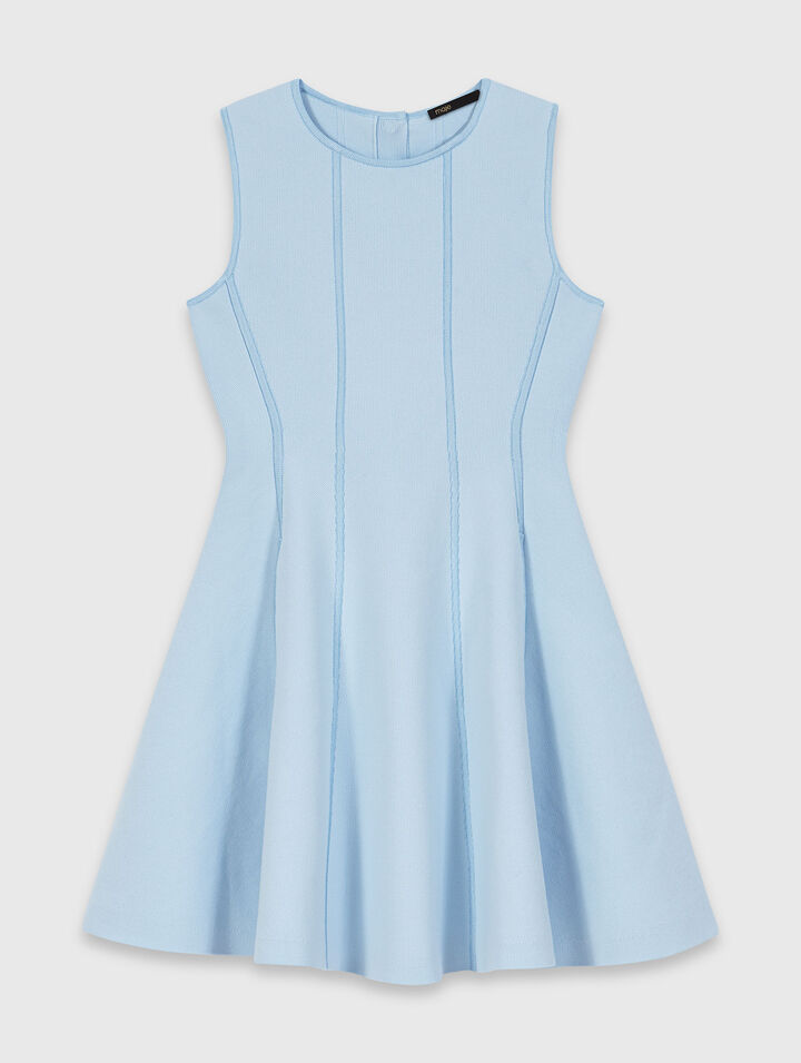 Skater dress with jewelled bows