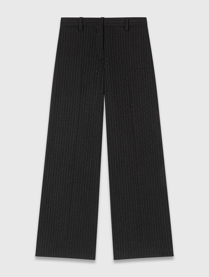 Rhinestone suit trousers