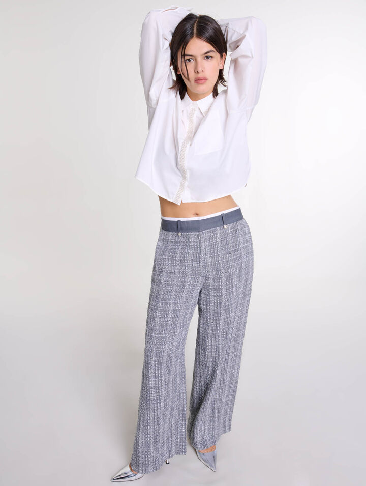 Tweed trousers