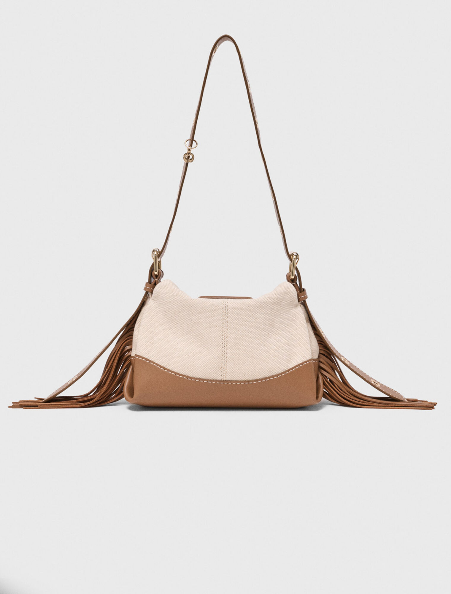 Canvas and leather Miss M Mini bag