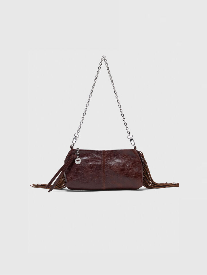 Patent leather Miss M Pouch bag