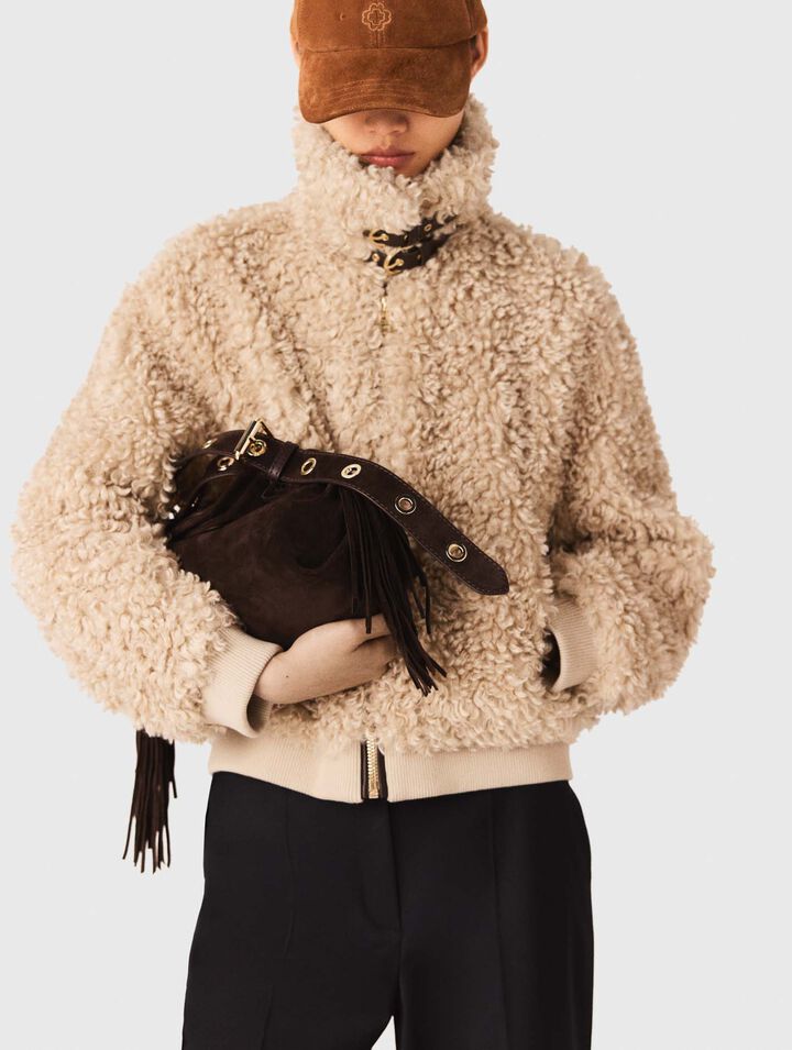 Short bouclé jacket