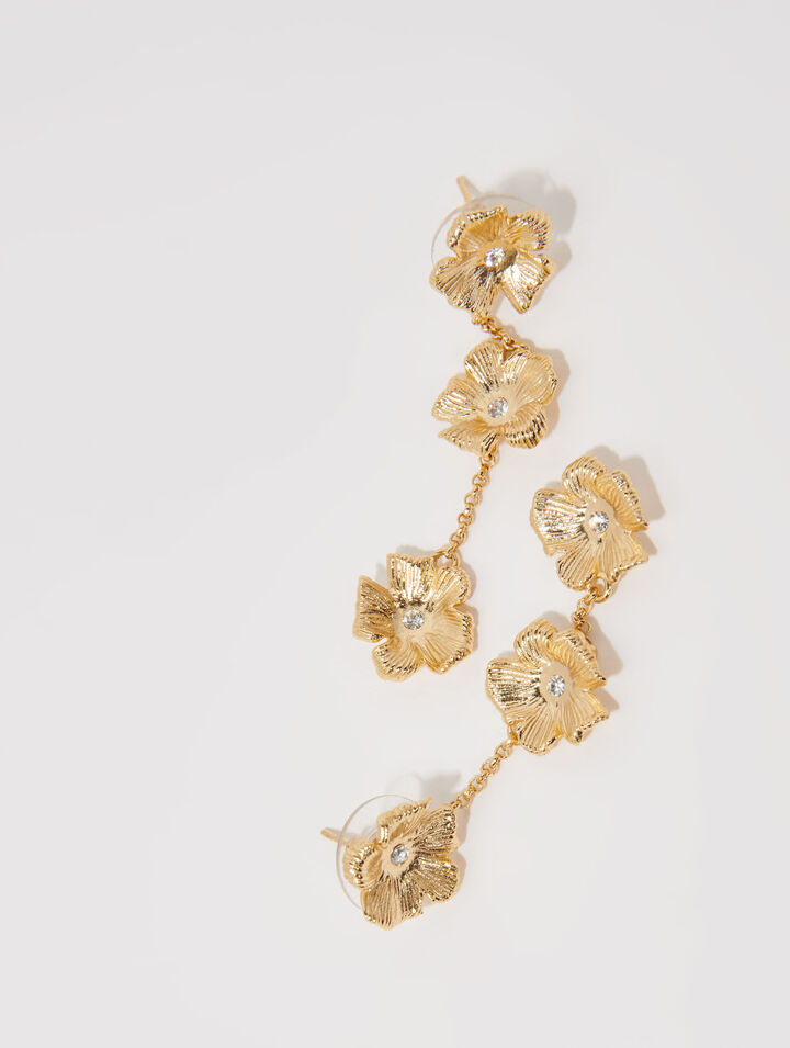 Flower earrings