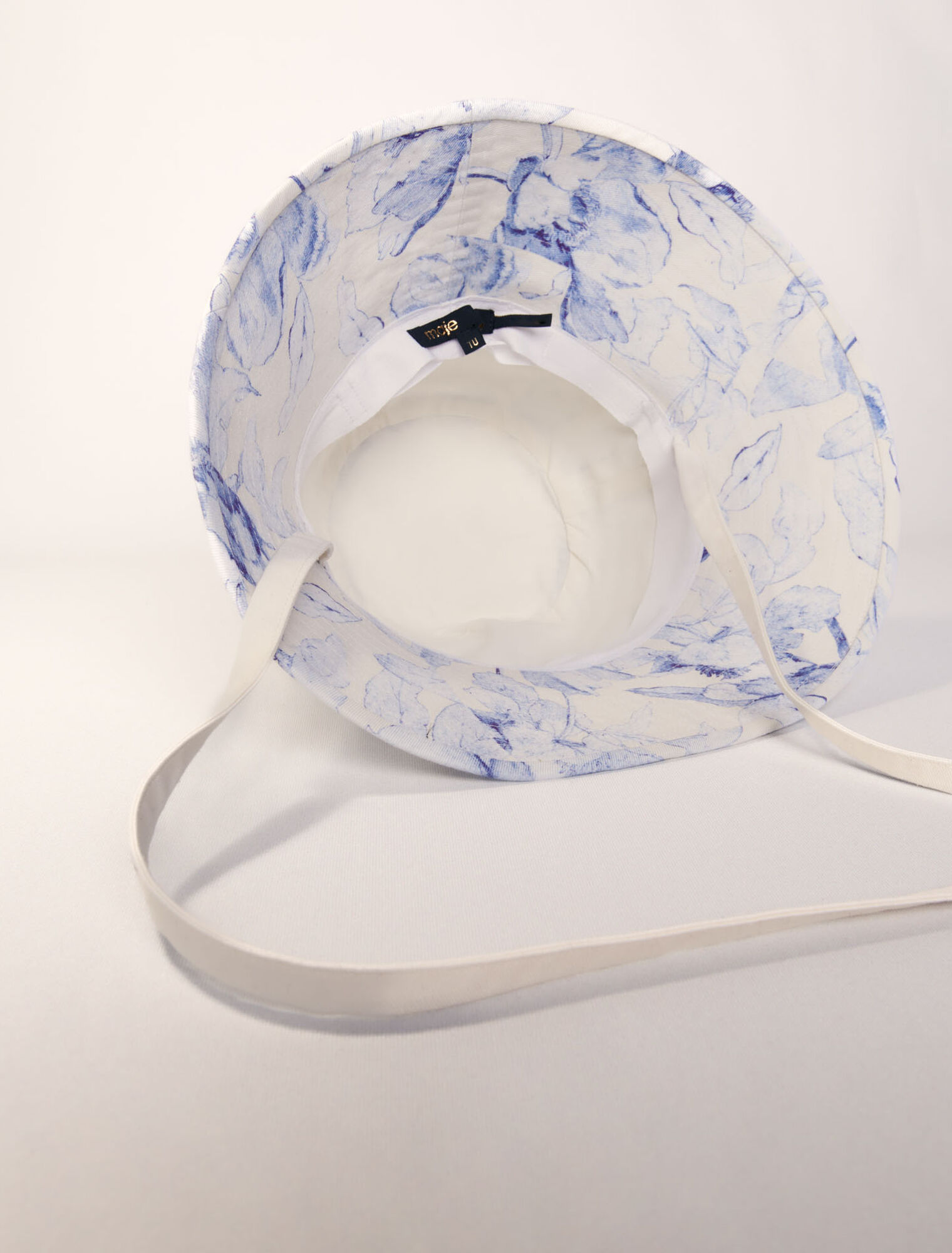 Watercolour themed long bucket hat