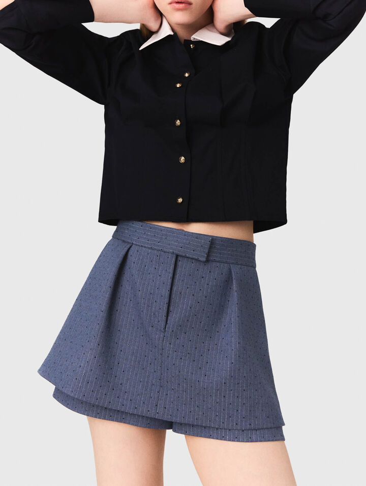 Rhinestone shorts