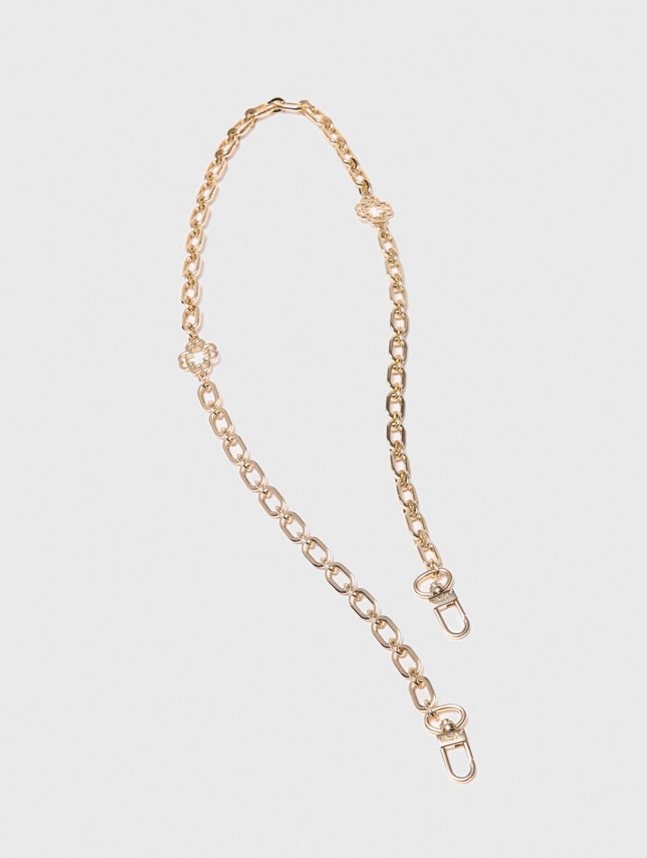 Short chain shoulder strap