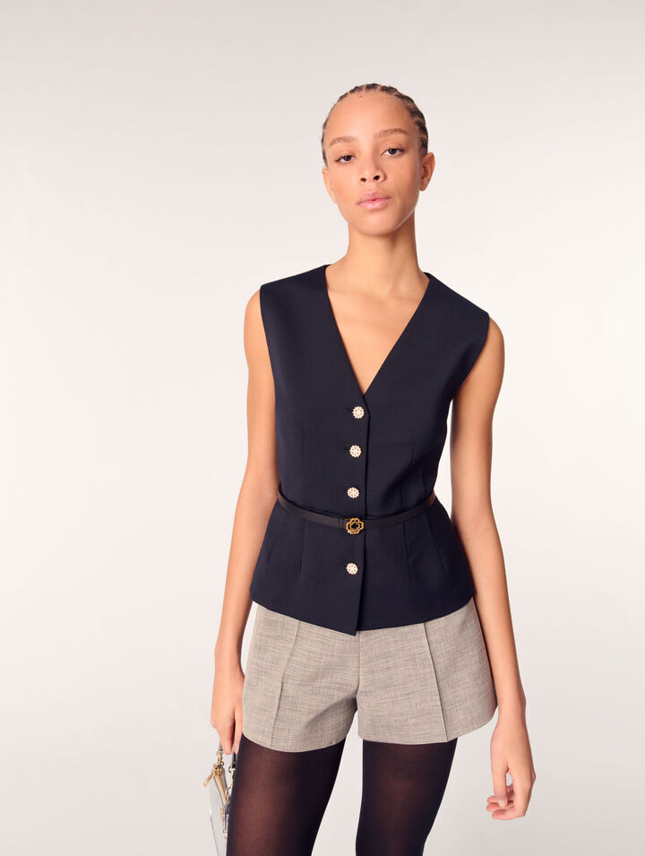 Wool blend jacket