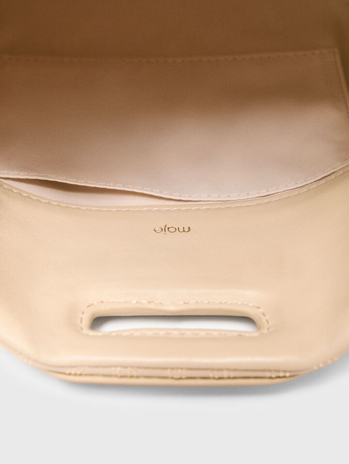 Stitched leather mini Miss M bag