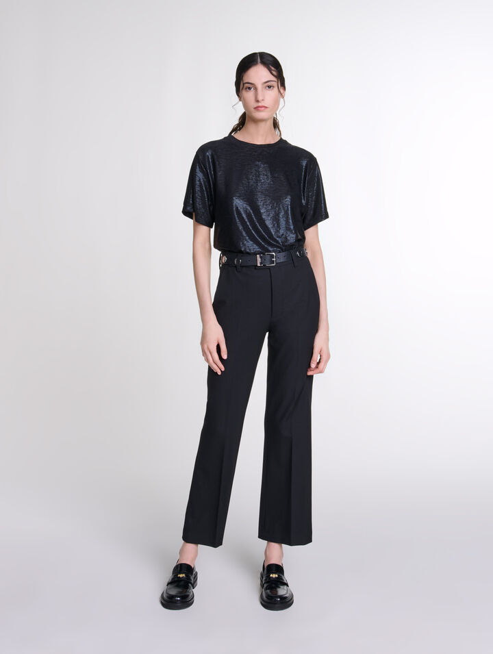 Lamé T-shirt