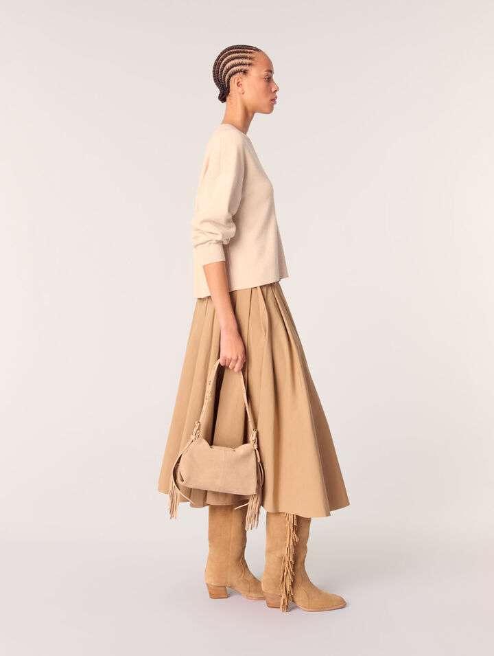 Miss M mini suede bag