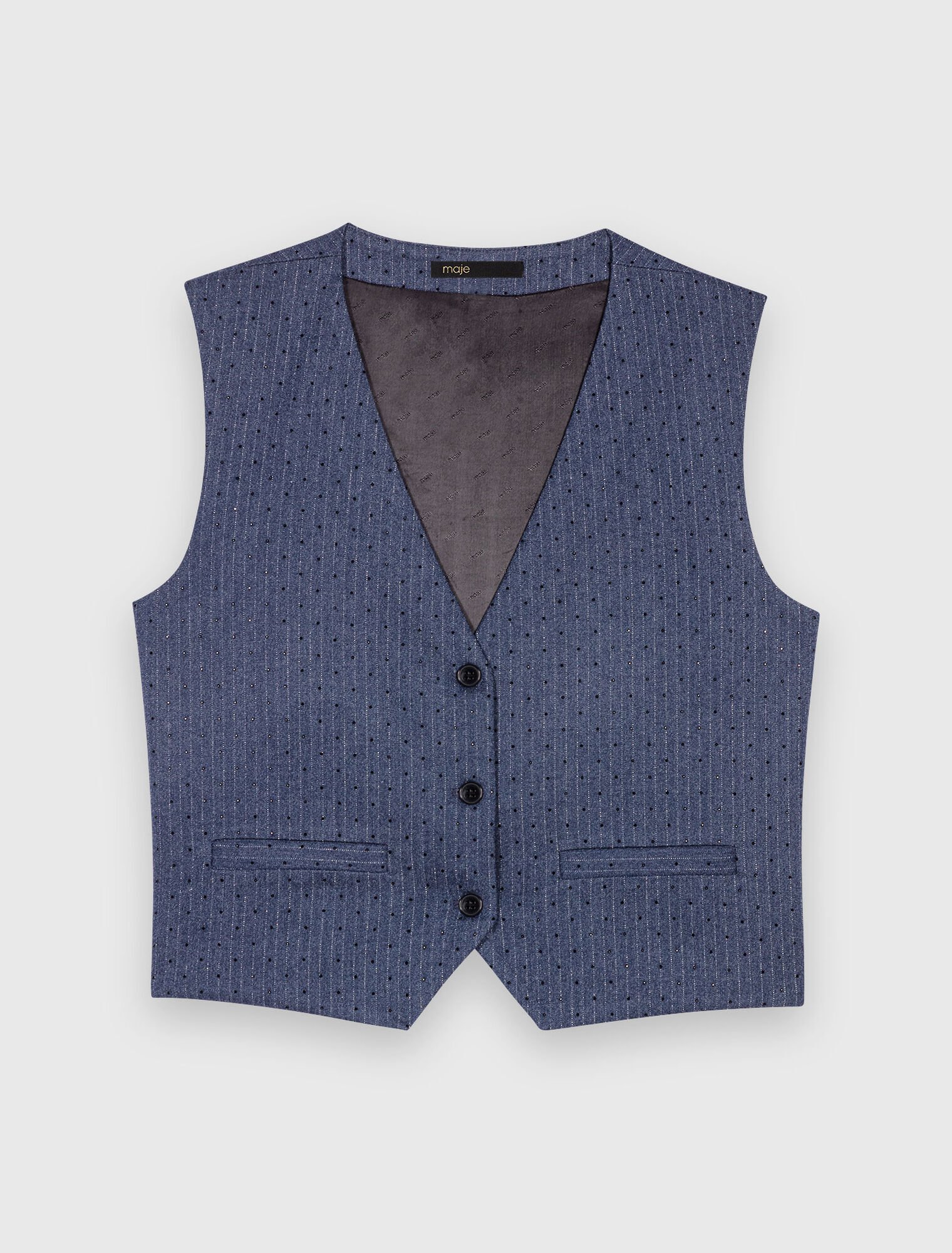 Diamanté tailored jacket