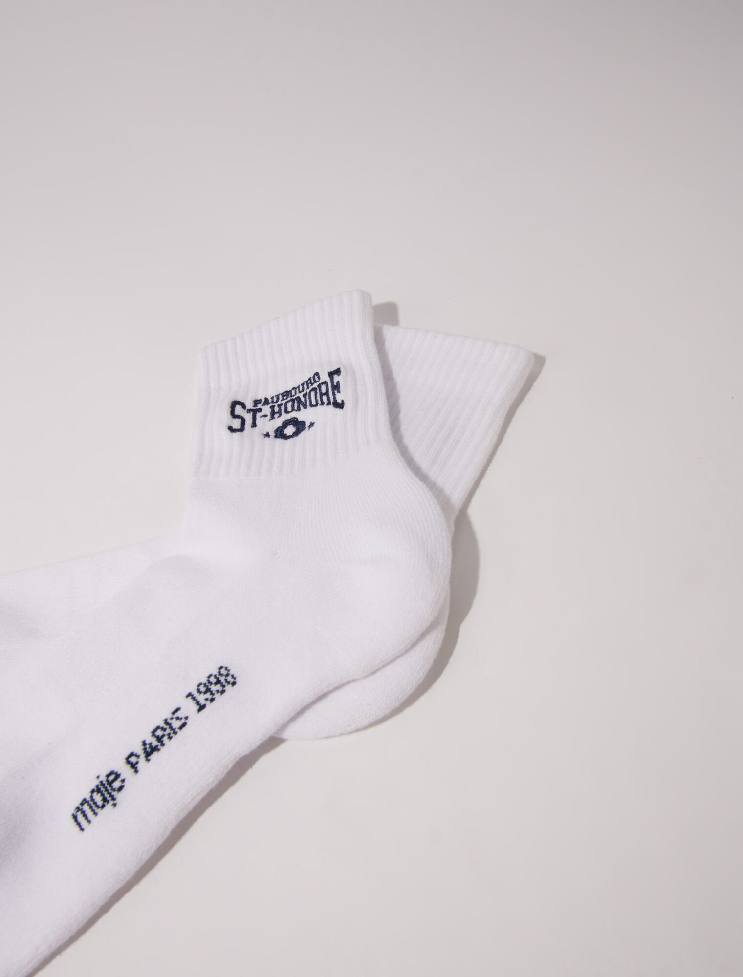 Saint Honoré embroidered socks