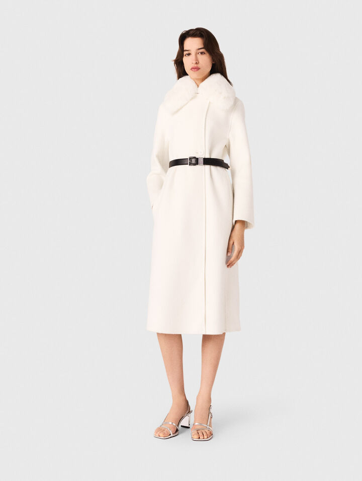Long double-faced coat
