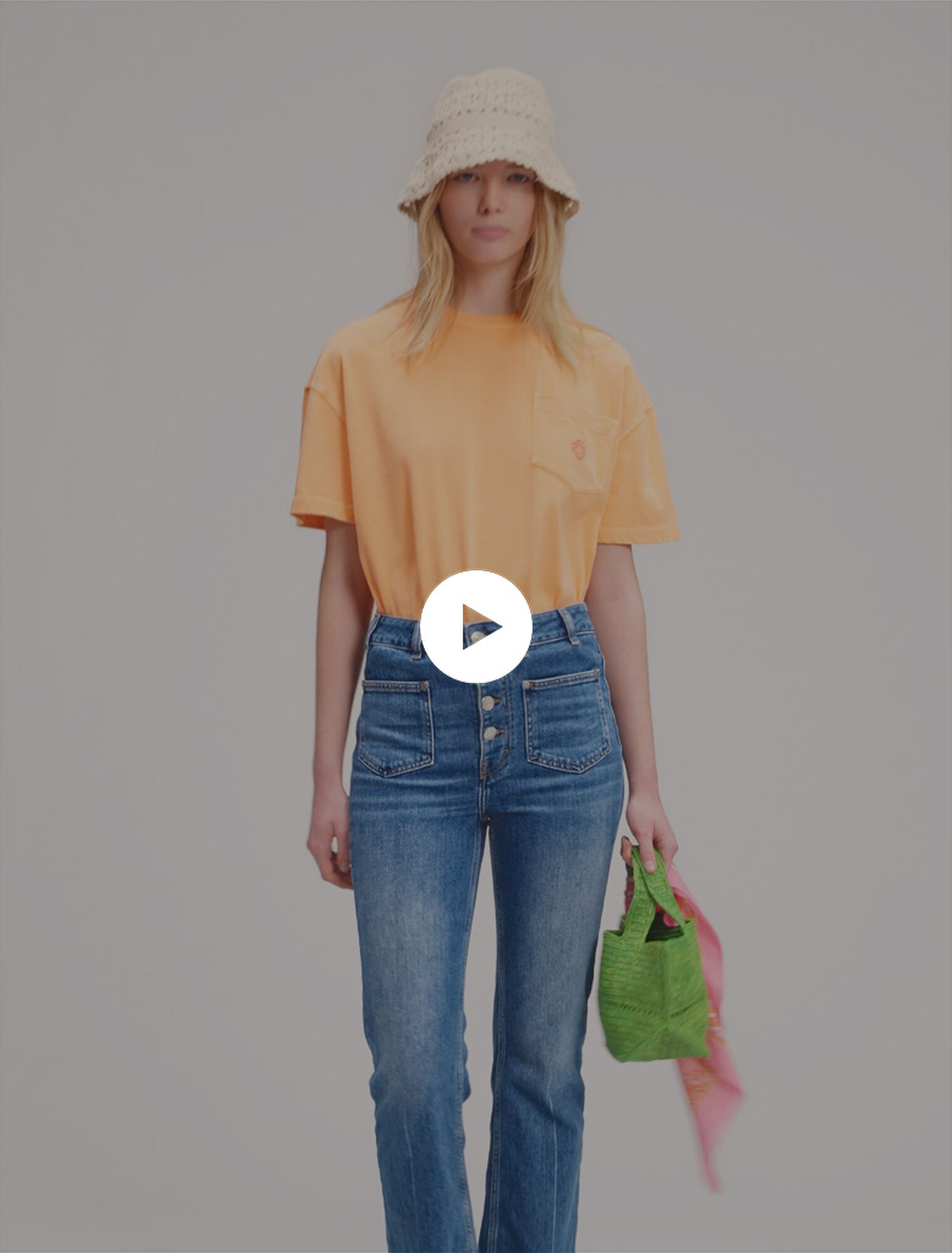Vaqueros denim con bolsillos