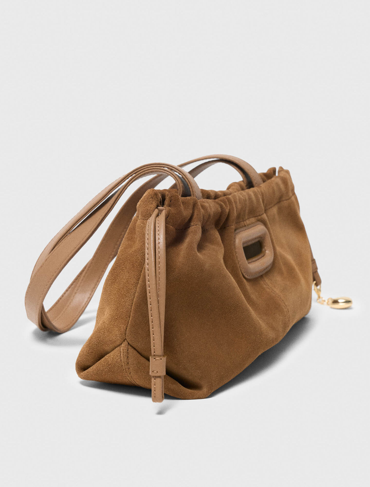 Suede Milpli Gazette bag