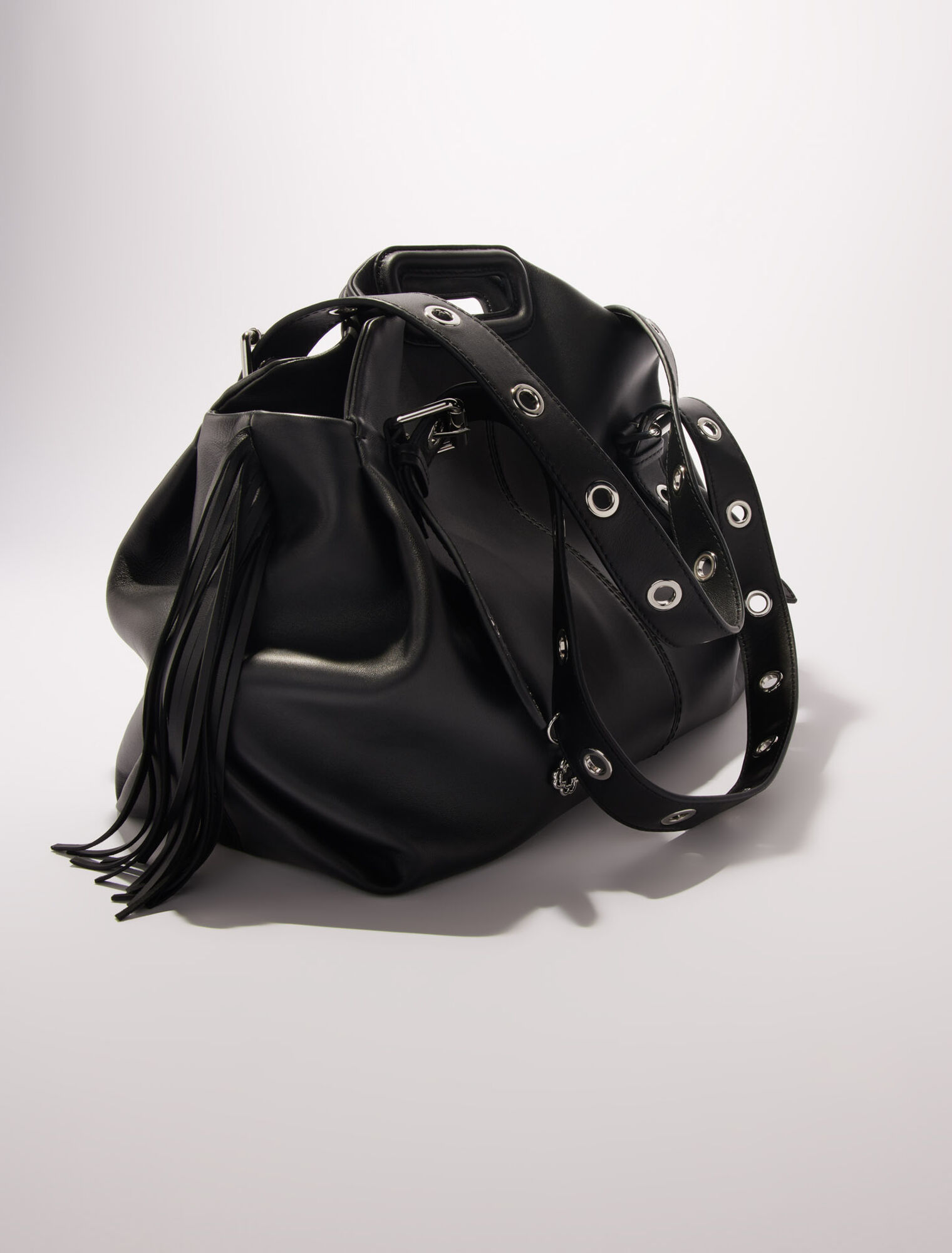 Plain leather Miss M XL bag