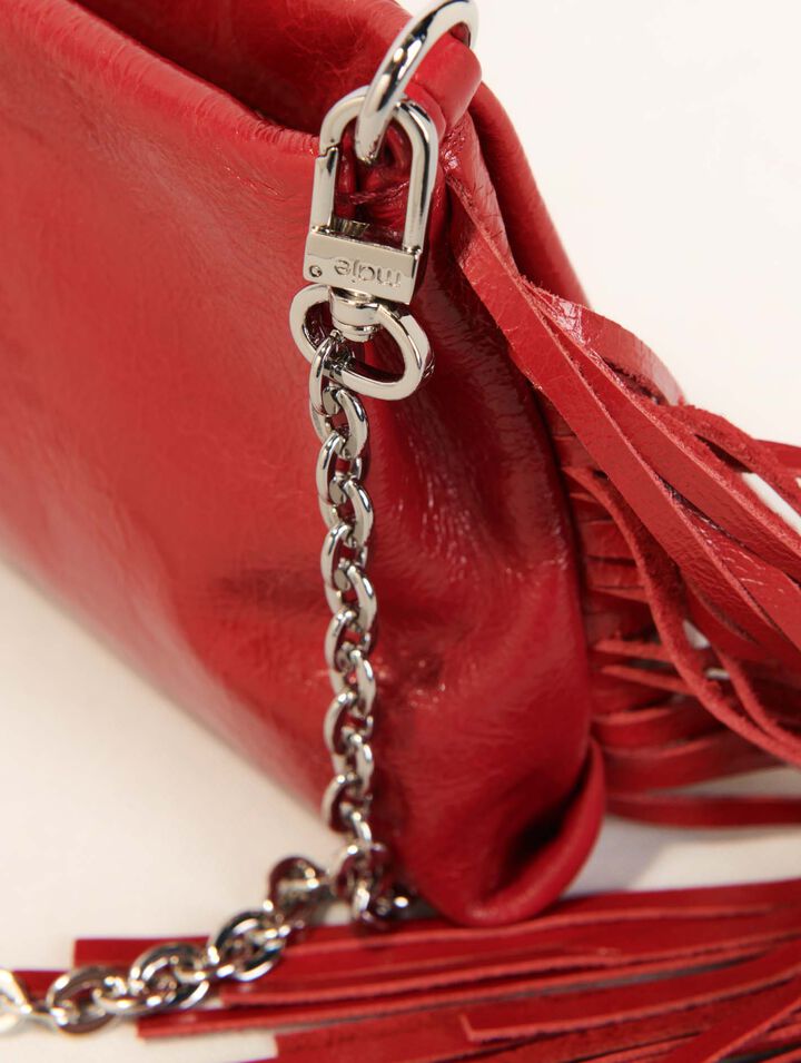 Miss M Pouch leather clutch