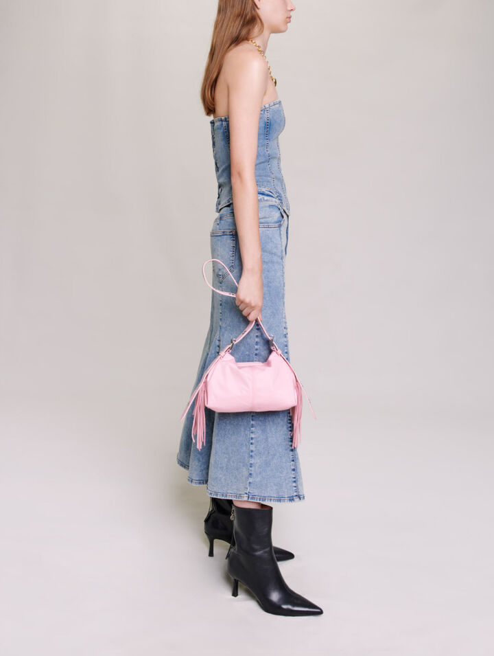 Denim bustier