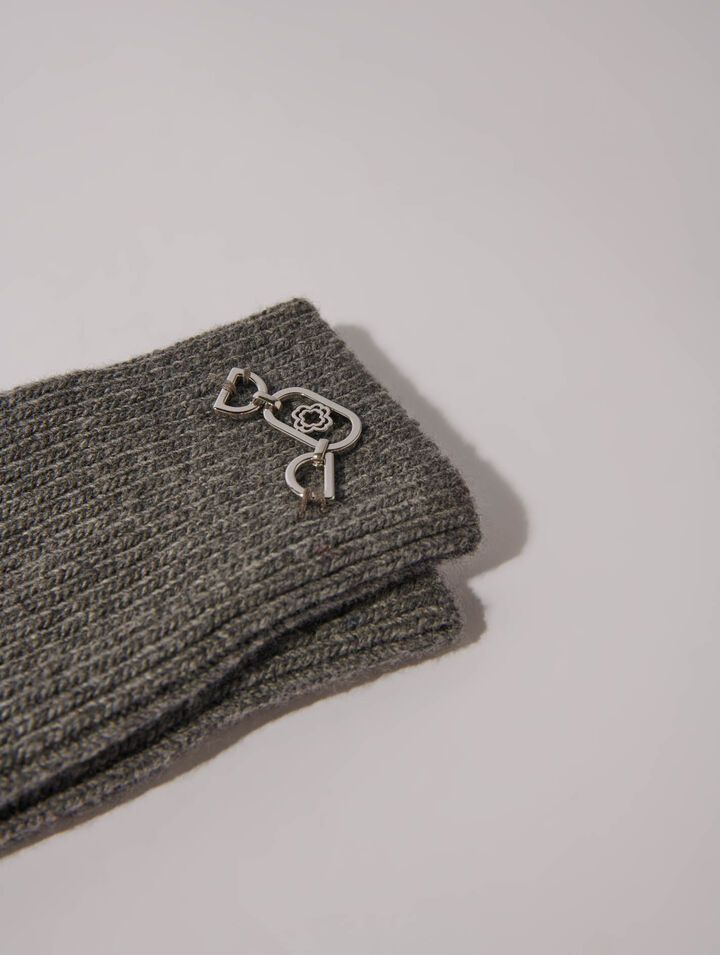 Wool blend socks