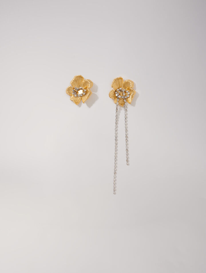 Flower earrings