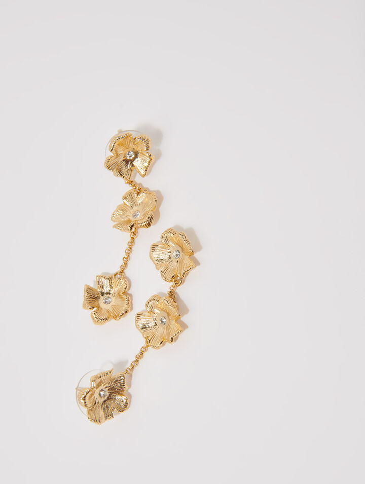Flower earrings