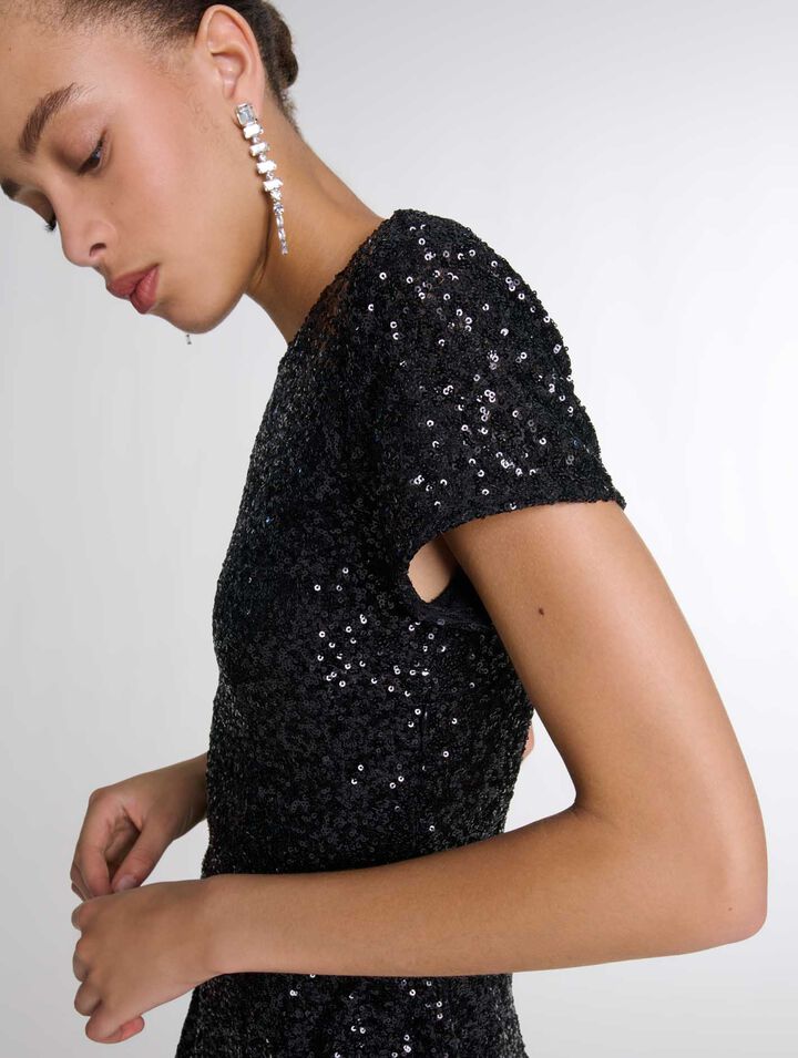 Short sequin dress