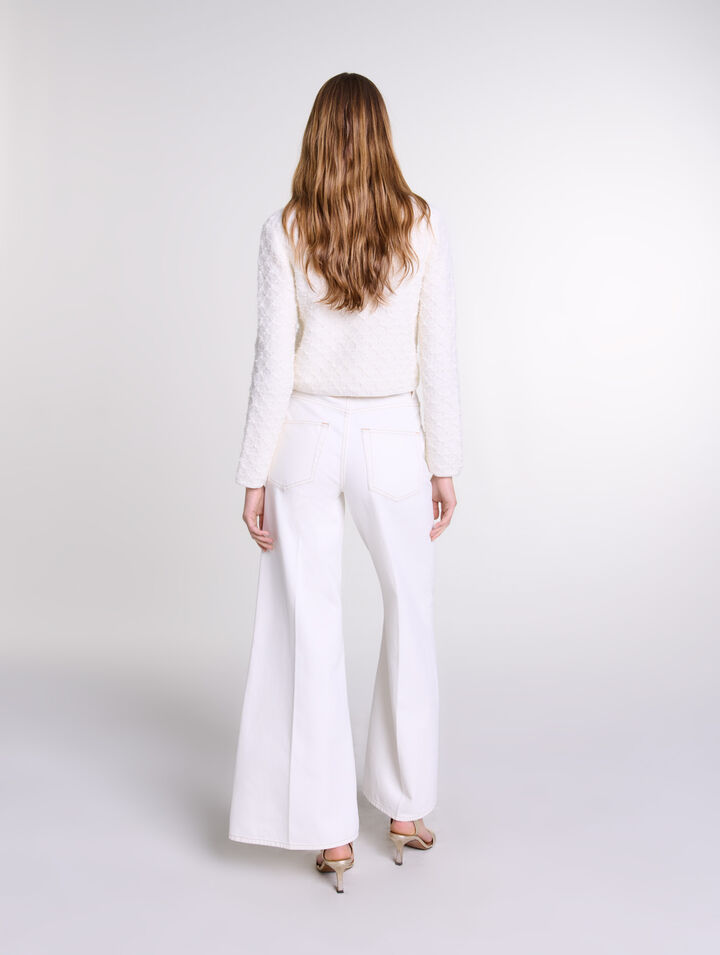 Knit cardigan