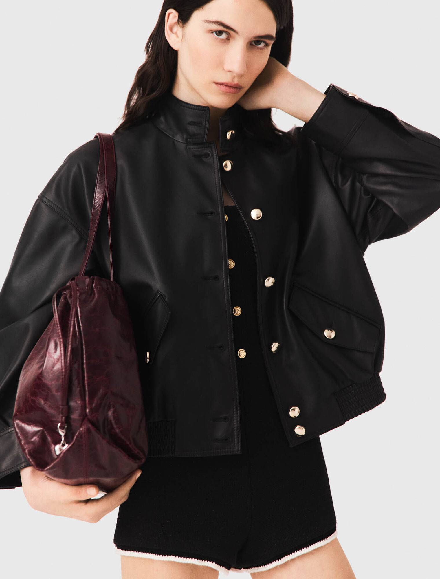 Leather jacket