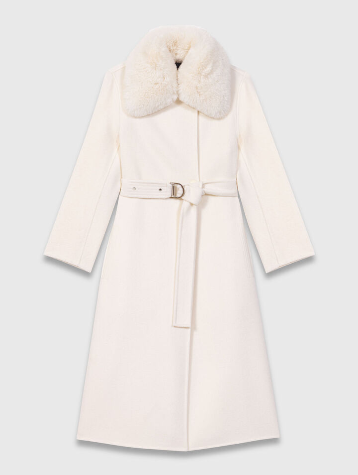 Long double-faced coat