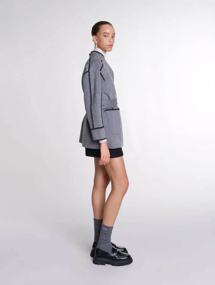 Wool blend socks