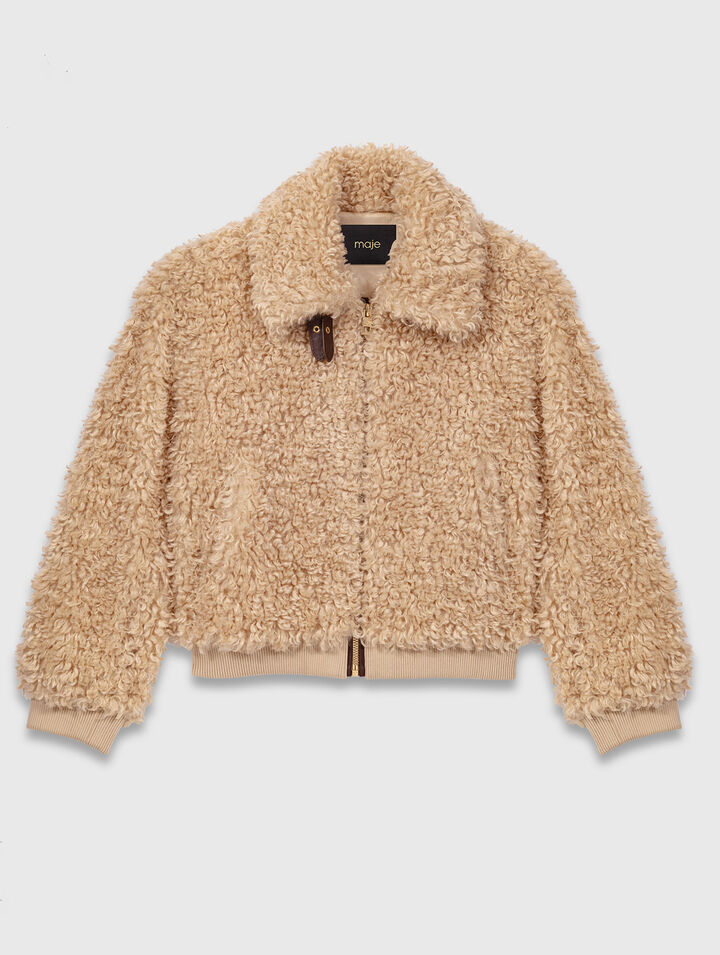 Short bouclé jacket