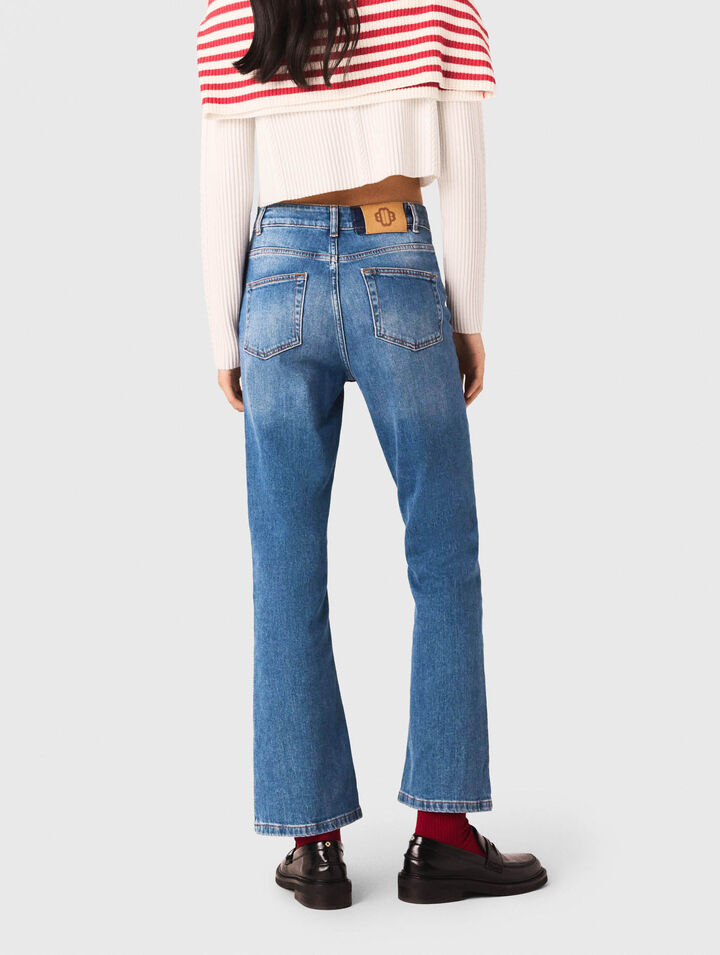 Vaqueros denim con bolsillos