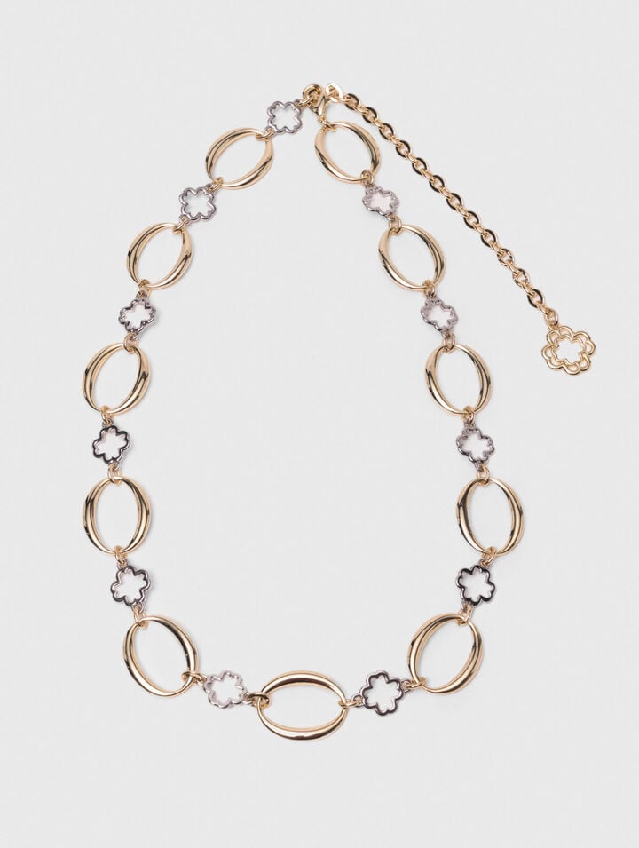 Clover link jewellery belt